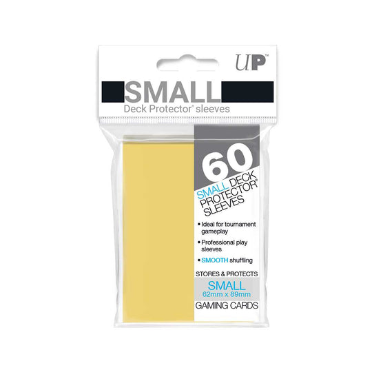 UNIT Small Deck Protectors Yellow - Pack Of 60