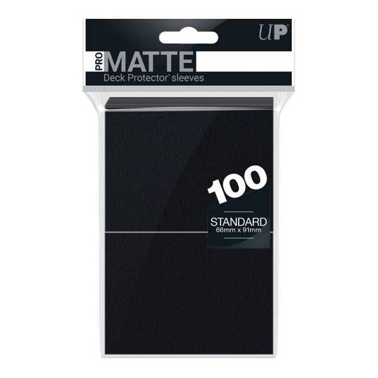 PRO-Matte Standard Sleeves: Black - Pack Of 100