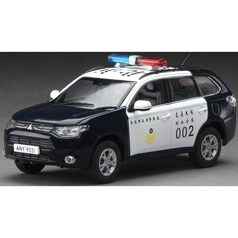 Mitsubishi Outlander Taipei City Police Department Limited Edition 399 Pieces - 1:43