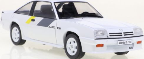Opel Manta B GSI White 1984 - 1:24