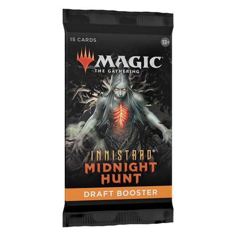 EX Display MTG: Innistrad: Midnight Hunt Draft Booster - Single Pack