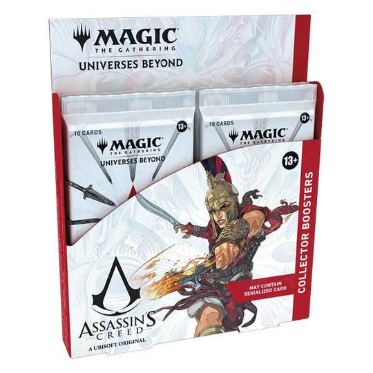 Magic The Gathering: Assassin's Creed Collector Booster - Pack Of 12