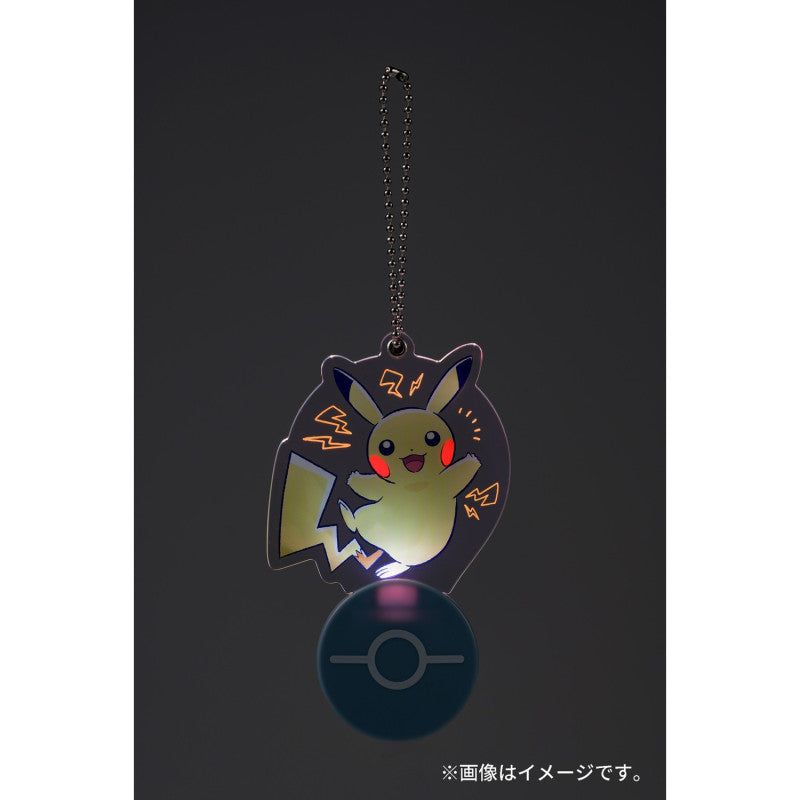 Acrylic Keychain Shining Pikachu Pokemon Center Tokyo Bay R