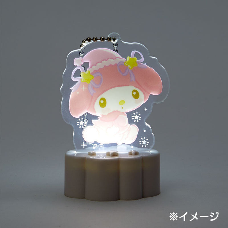 Acrylic Keychain With Light Stand My Melody Sanrio Oshiri Pikatto
