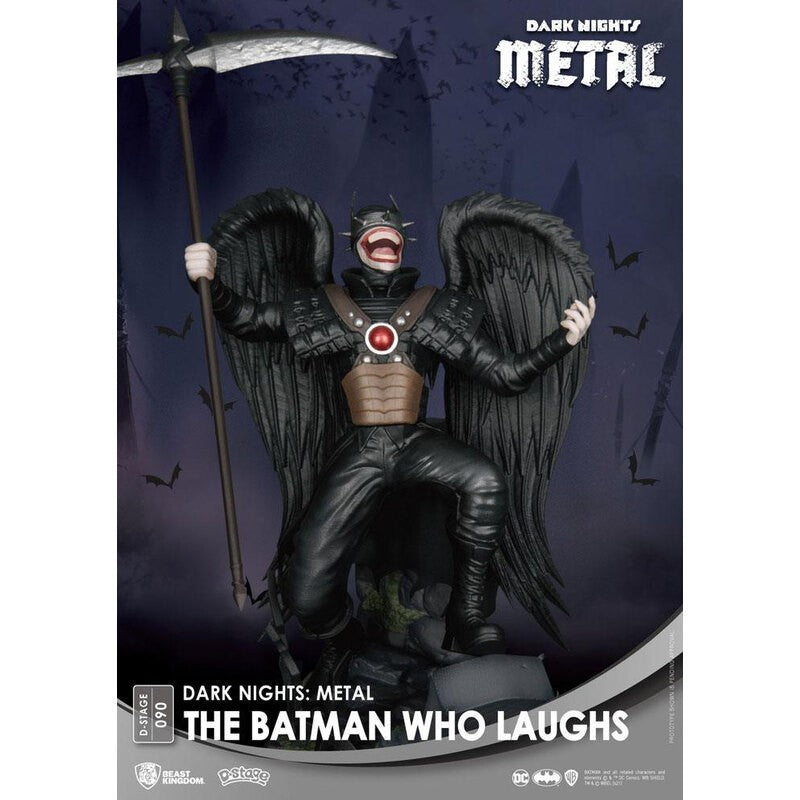 EX Display Toys DC Comics Diorama PVC D-Stage Dark Nights: Metal The Batman Who Laughs - 16 CM