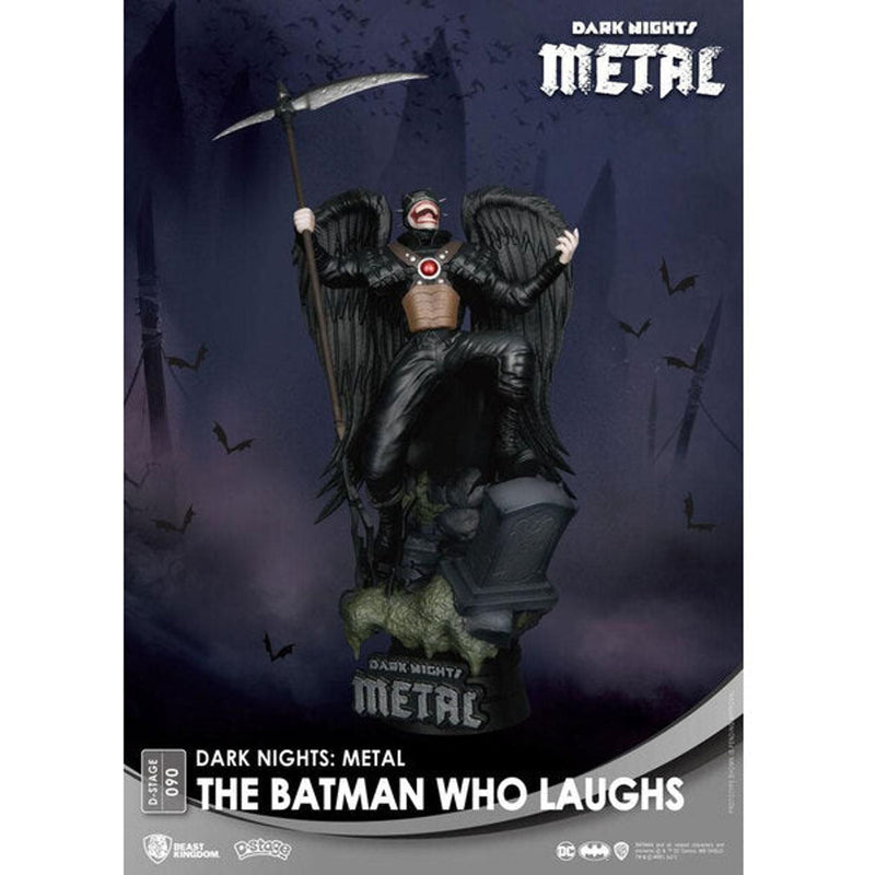 EX Display Toys DC Comics Diorama PVC D-Stage Dark Nights: Metal The Batman Who Laughs - 16 CM