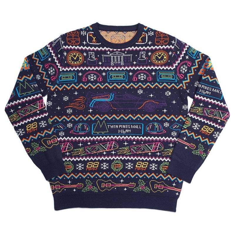 Back To The Future Christmas Jumper Sweater