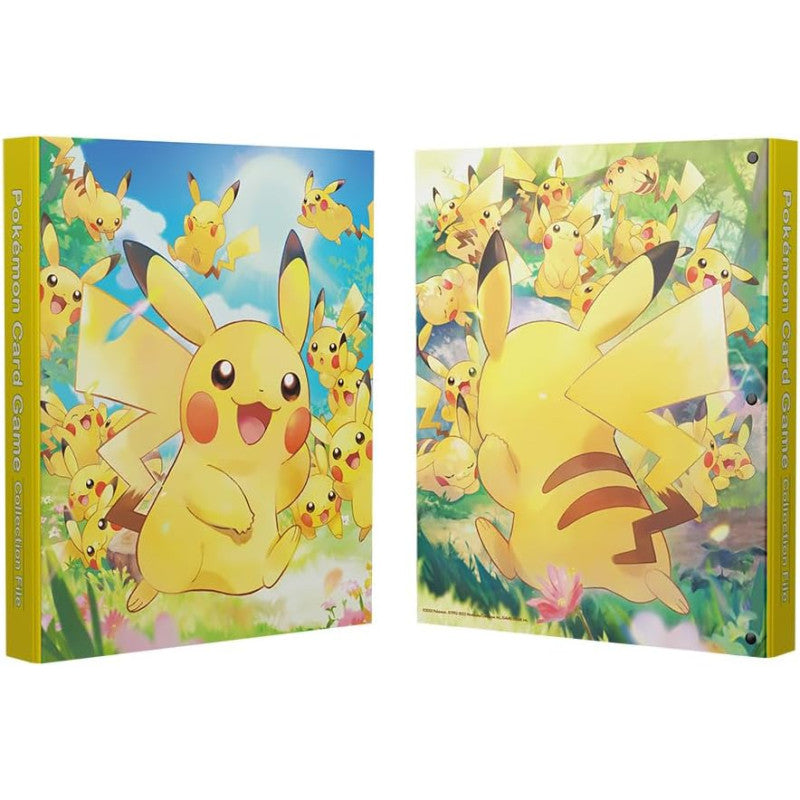 Card Collection Binder Pikachu Large Gathering Pokemon
