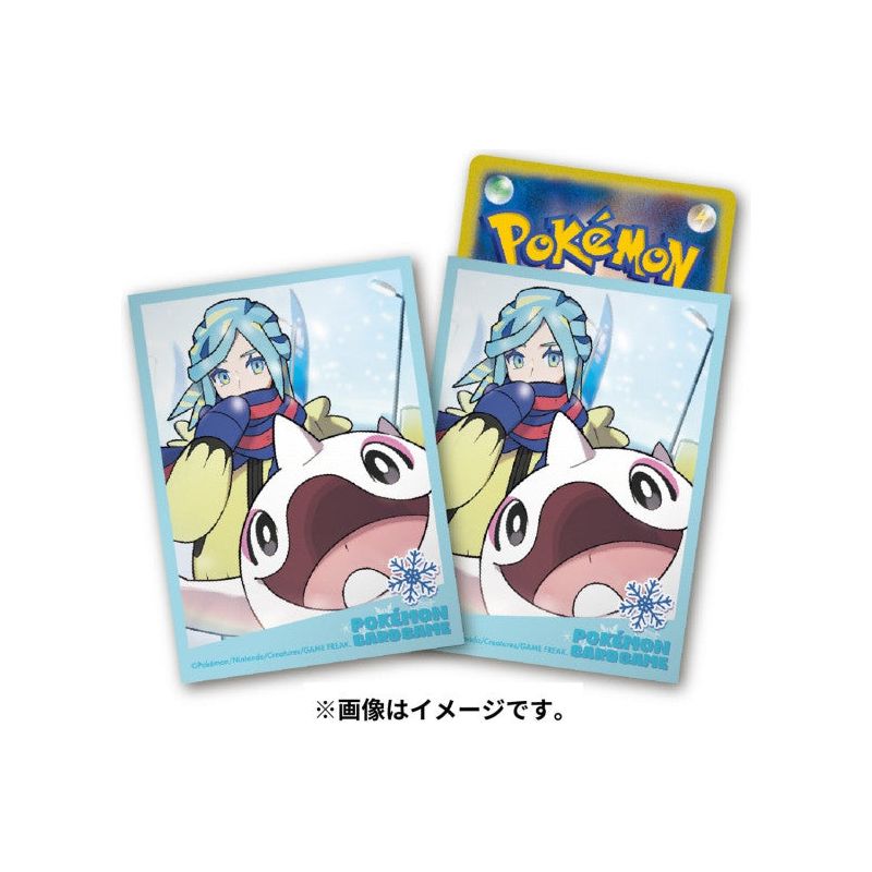 Card Sleeves Grusha & Cetoddle Pokemon Trainers Paldea Card Game