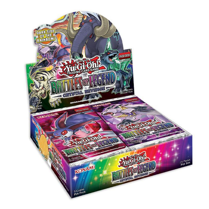 Yu-Gi-Oh! TCG: Battle of Legends: Crystal Revenge Booster Box 1st Edition - Pack Of 24