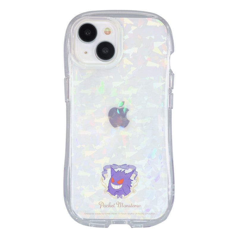 Crystal Clear Case For IPhone 15 & 14 & 13 Gengar Pokemon