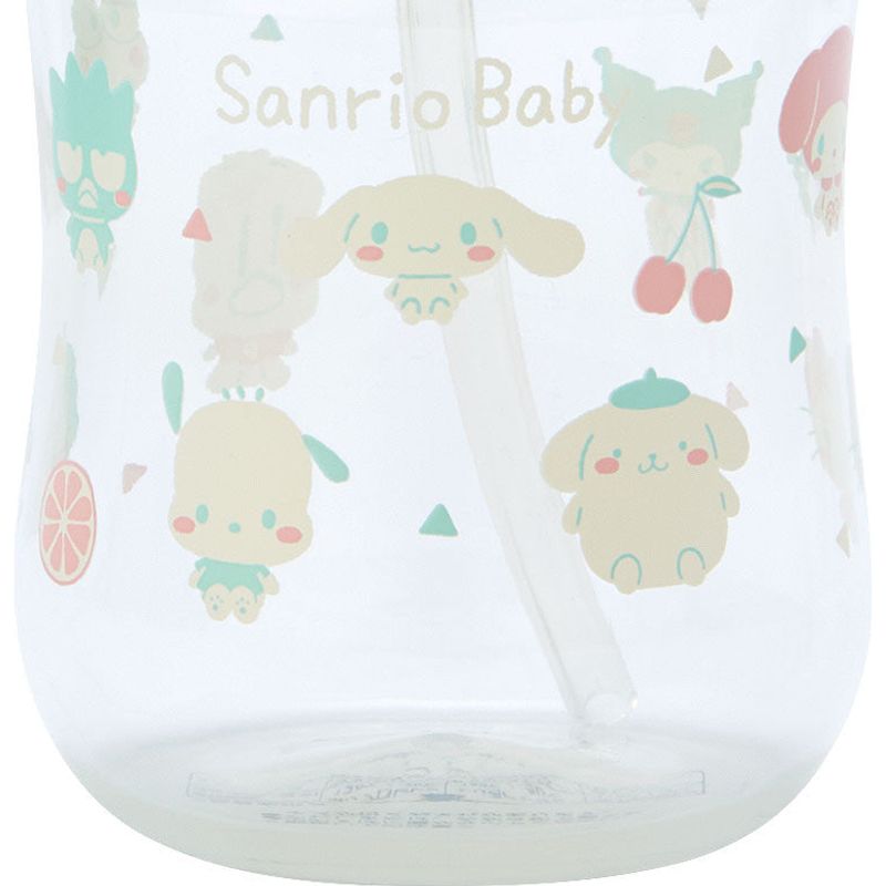 Cup With Straw Characters Fruits Sanrio Baby