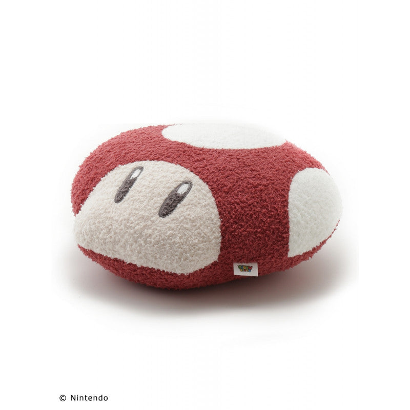EX Display Cushion Red Mushroom Super Mario meets GELATO PIQUE