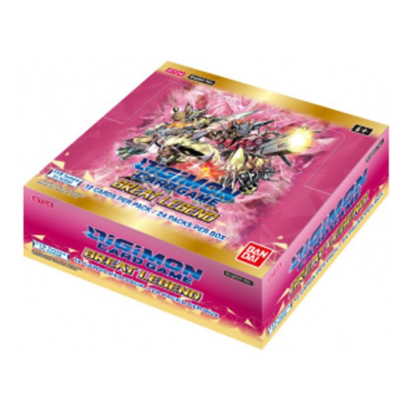 Digimon TCG: Great Legend Booster Box - Pack Of 24