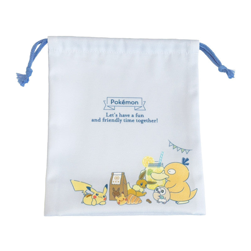 Drawstring Bag With Gusset Pokemon Nakayoshi Sweets