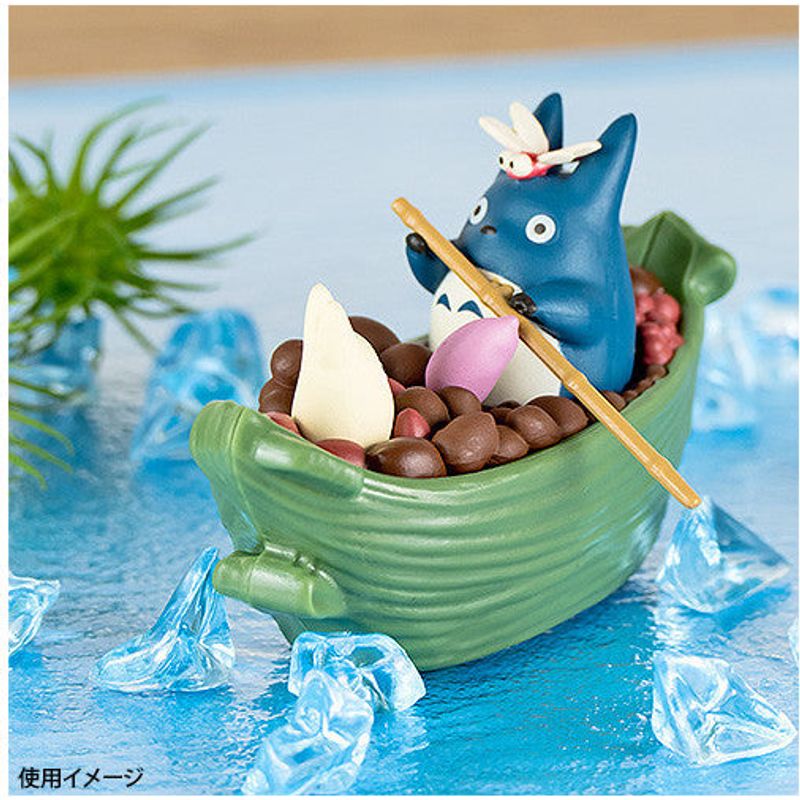Figure Bamboo Boat My Neighbor Totoro Ghibli Pull Back Collection