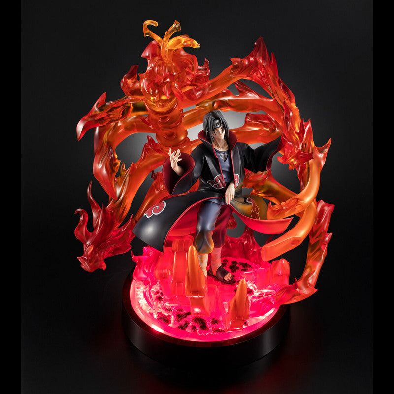 Figure Itachi Uchiha Susanoo Ver. With LED Pedestal Naruto Shippuden Precious G.E.M. Series