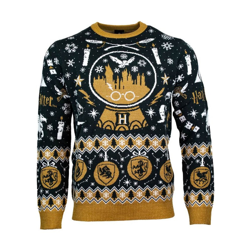 Harry Potter Snow Globe Christmas Christmas Jumper Sweater