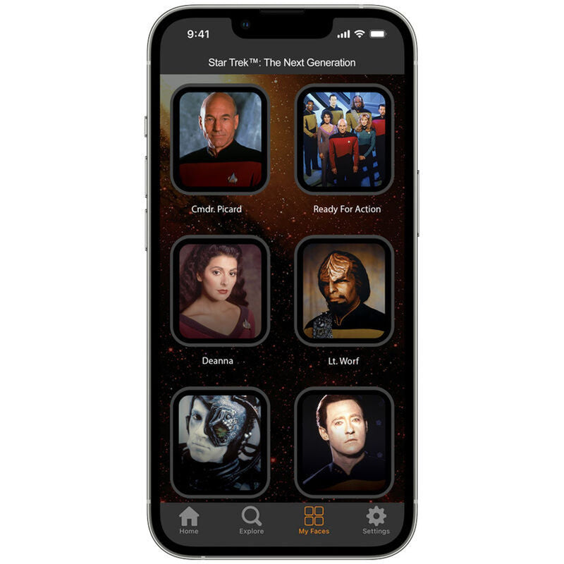 Star Trek Starfleet Command Smartwatch Strap & Face Designs