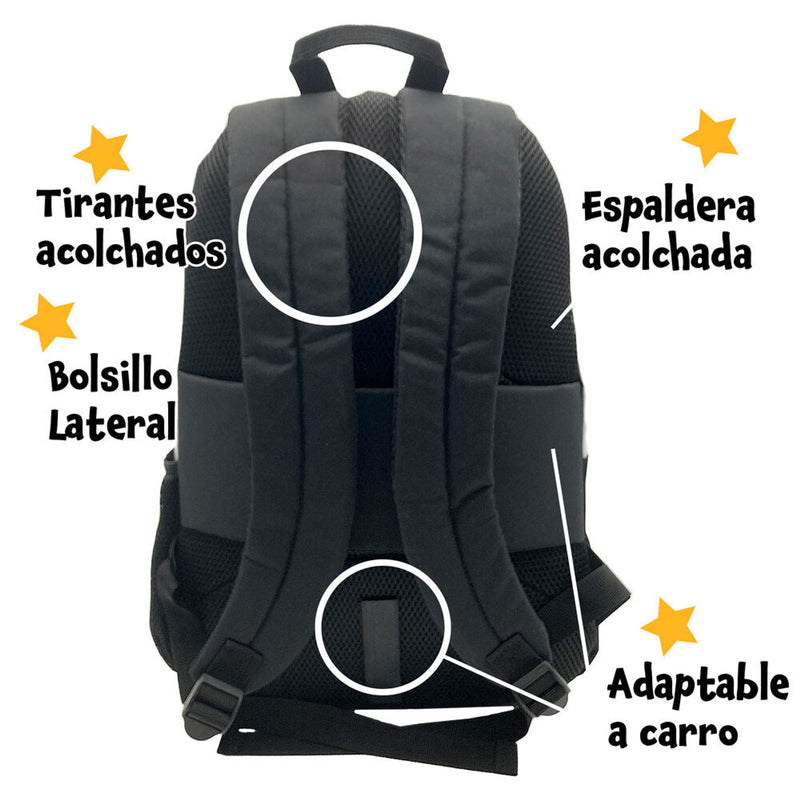Naruto Shippuden Sasuke Uchiha Adaptable Backpack - 44cm