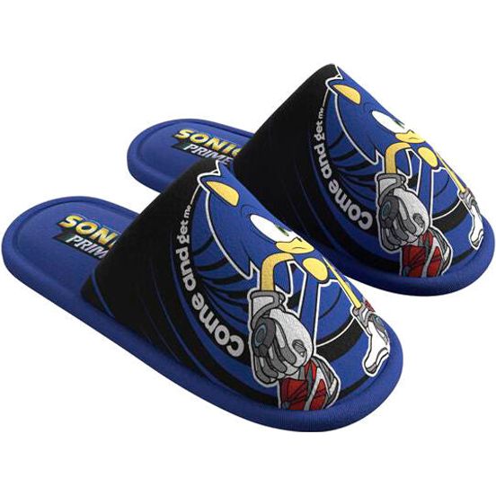 Sonic The Hedgehog Adult Slippers