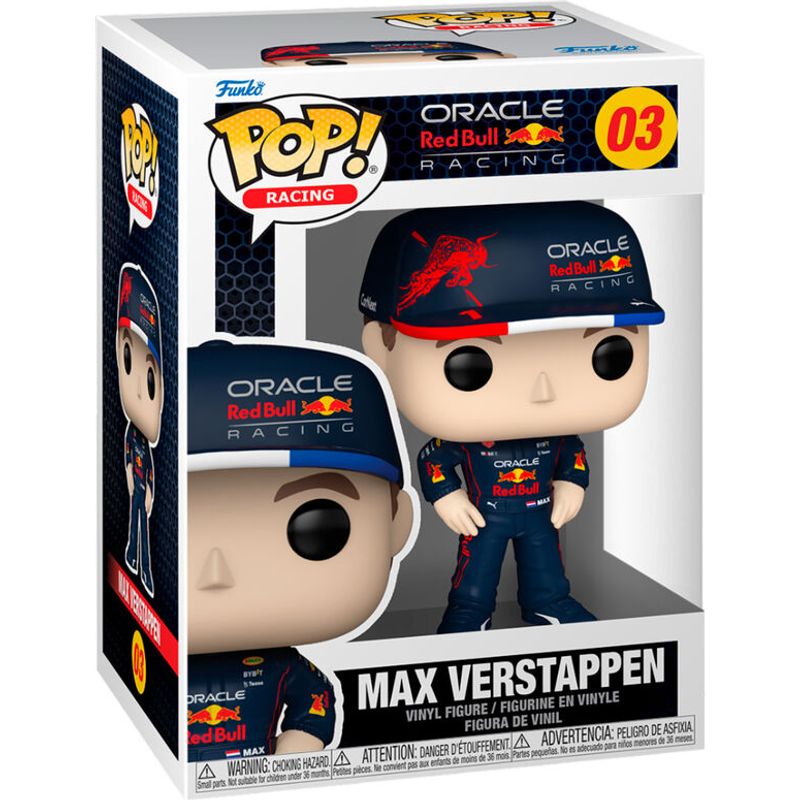 POP Figure Formula 1 Max Verstappen