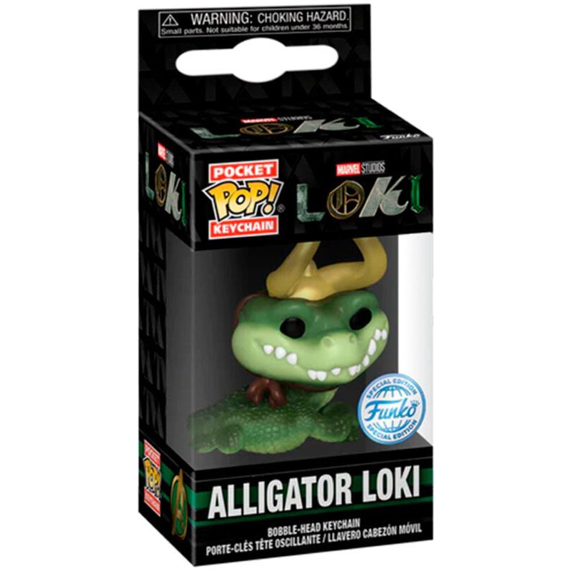 Pocket POP Keychain Marvel Loki Alligator Loki