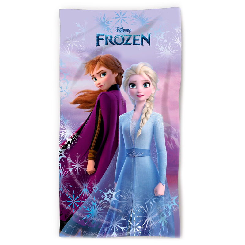 Frozen Elsa & Anna Microfibre Beach Towel