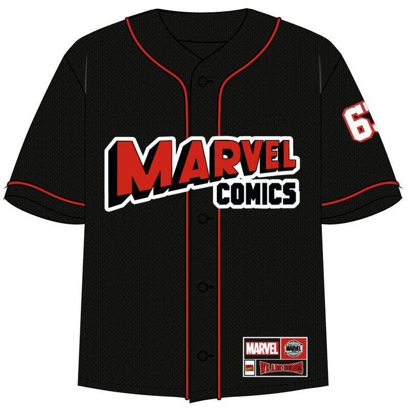 Marvel Comics Adult Baseball Shirt