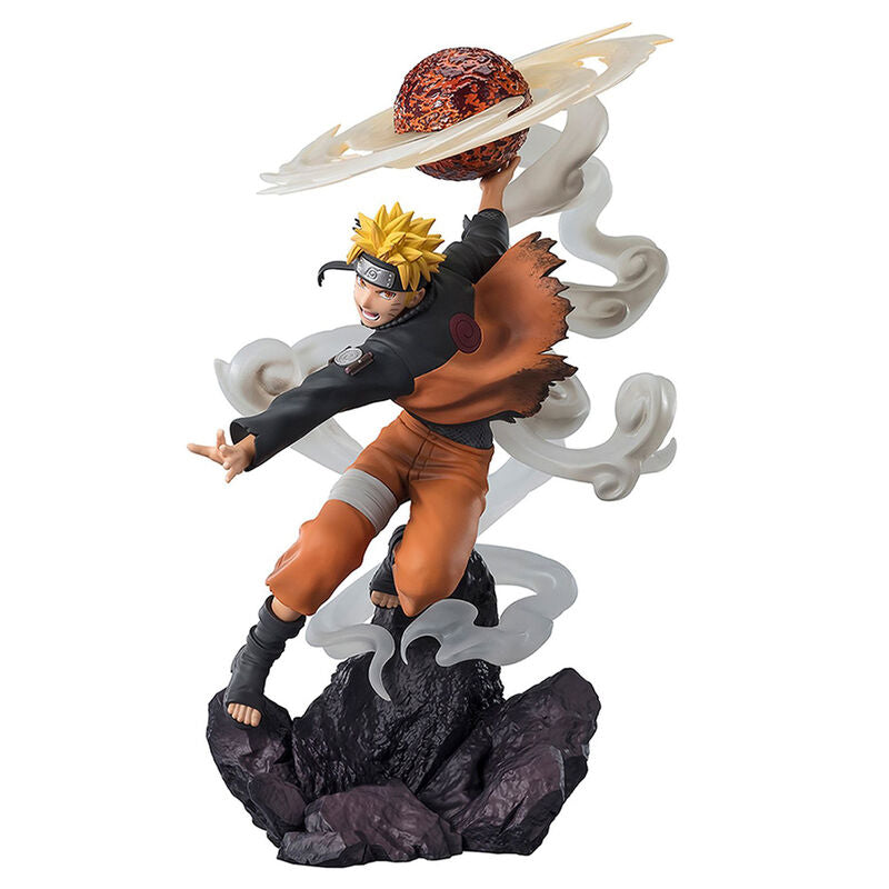 Naruto Shippuden Sage Lava Release Rasenshuriken Naruto Uzumaki Figuarts Zero Figure 24 CM