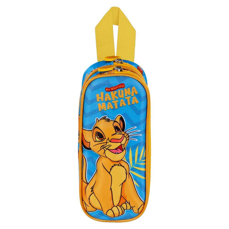 Disney The Lion King Hakuna 3D Double Pencil Case