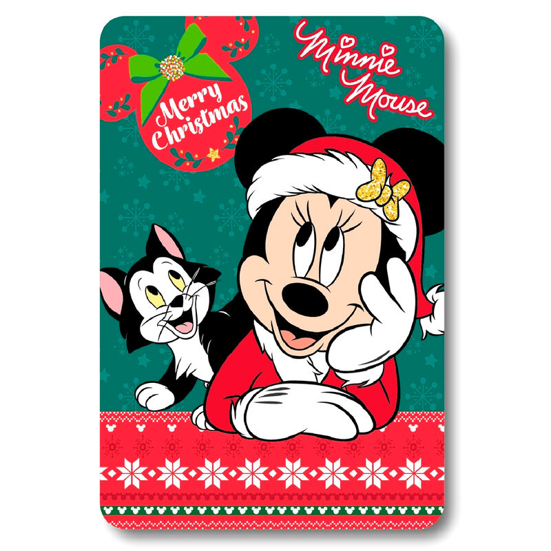 Minnie Christmas Polar Blanket