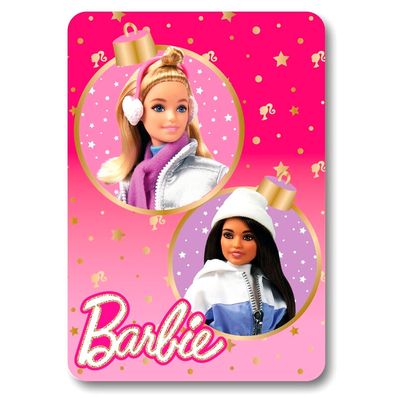 Barbie Christmas Polar Blanket