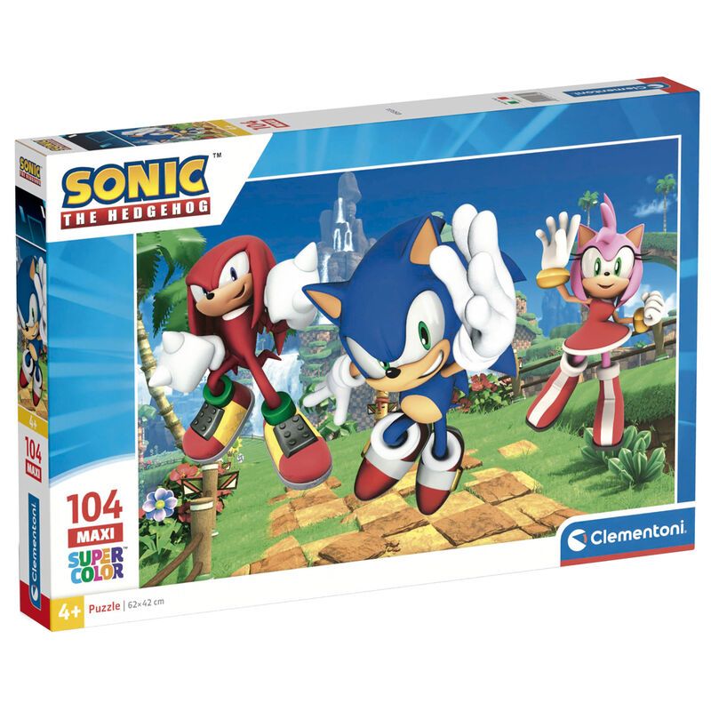 Sonic The Hedgehog Maxi Puzzle - 104 Pieces