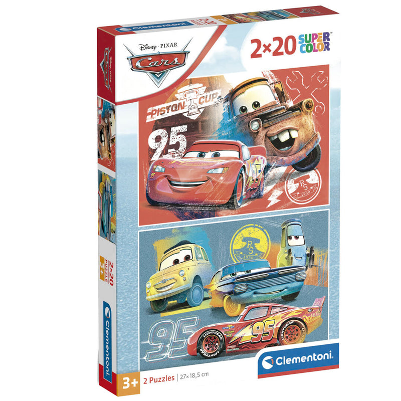 Disney Cars Puzzle - 2X20 Pieces