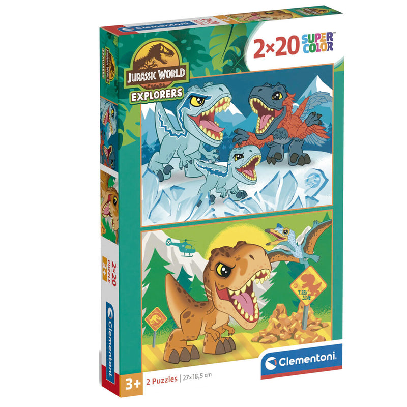 Jurassic World Puzzle - 2X20 Pieces