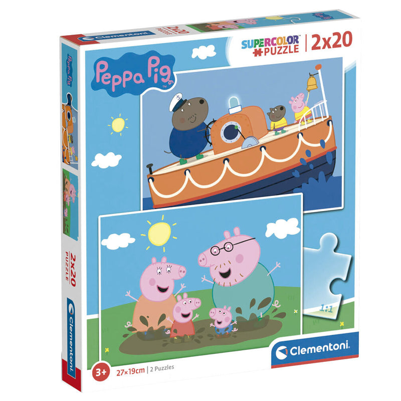 Peppa Pig Puzzle - 2X20 Pieces