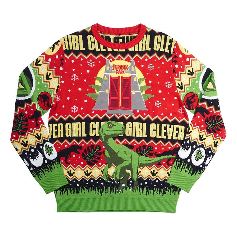Jurassic Park Christmas Jumper Sweater