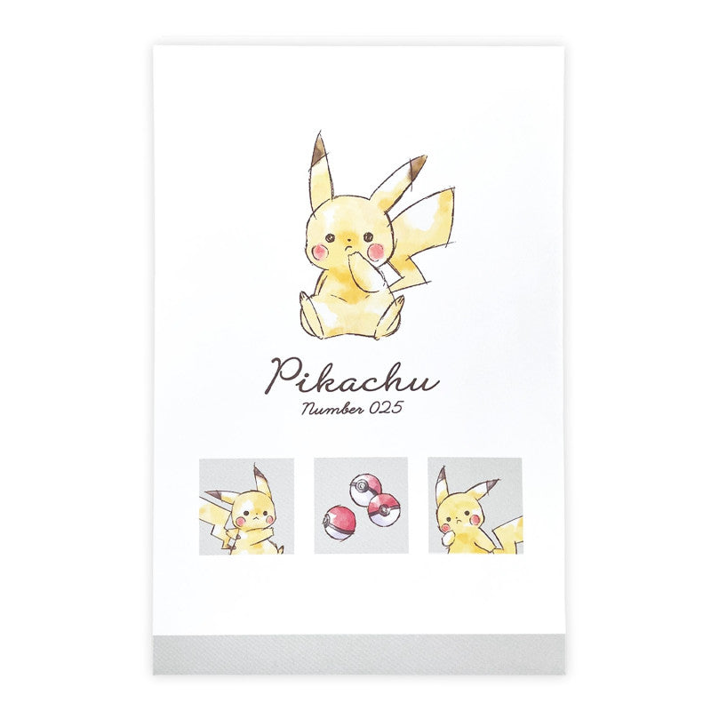 Letter Set Die Cut Komawari Pokemon Pikachu Number025