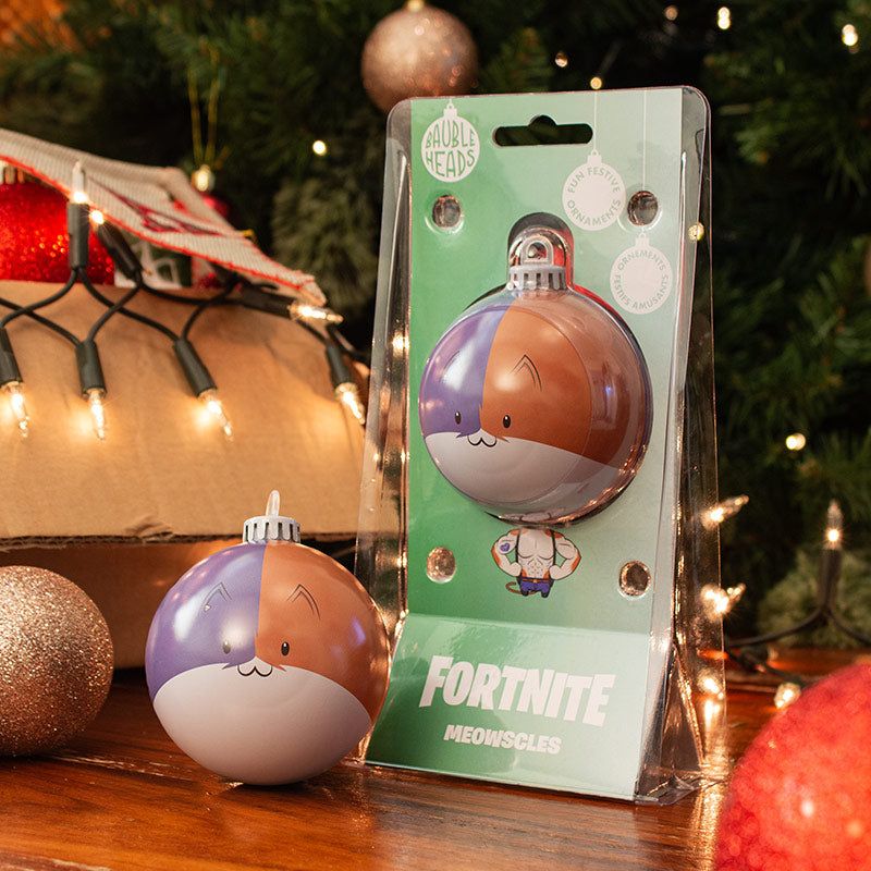 Fortnite Meowscles Christmas Decoration