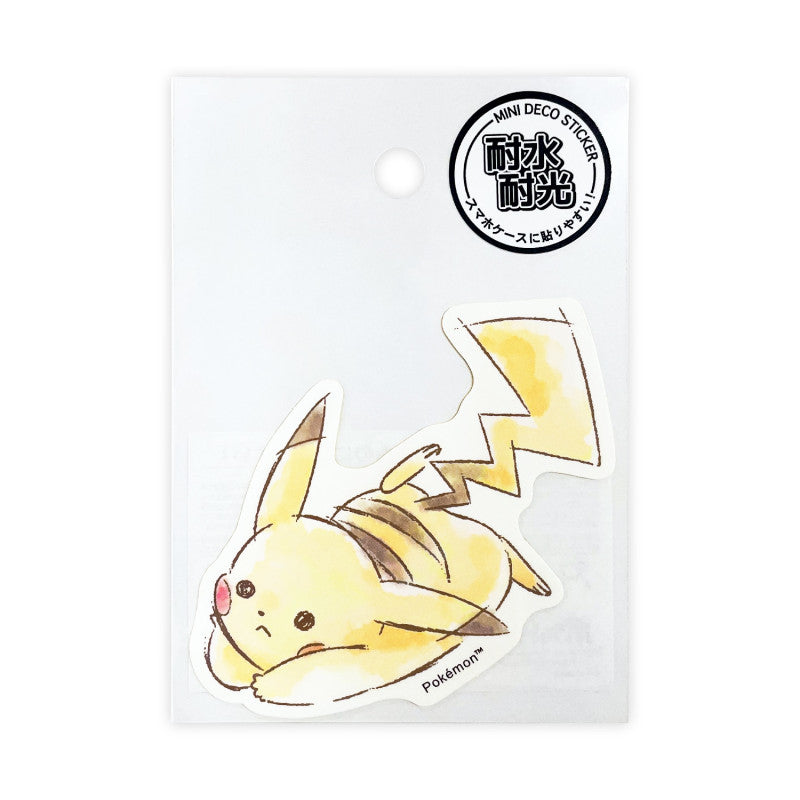Mini Deco Sticker Nesoberi Pokemon Pikachu Number025