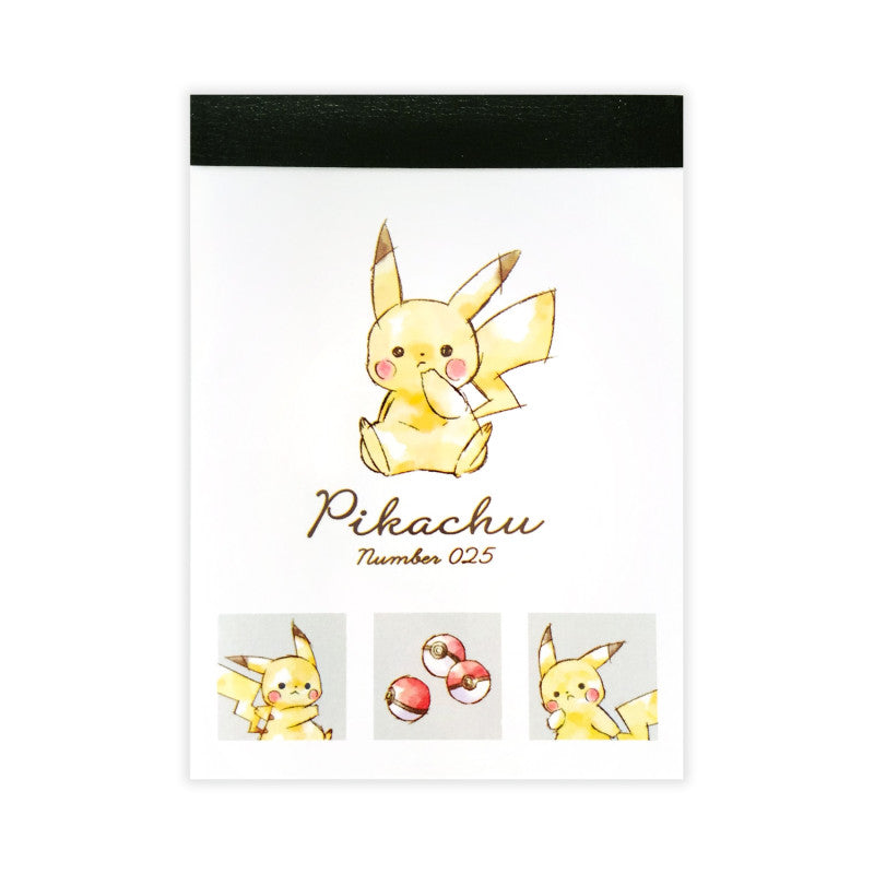 Mini Memo Komawari Pokemon Pikachu Number025