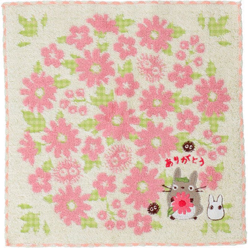 Mini Towel Totoro And Flower My Neighbor Totoro