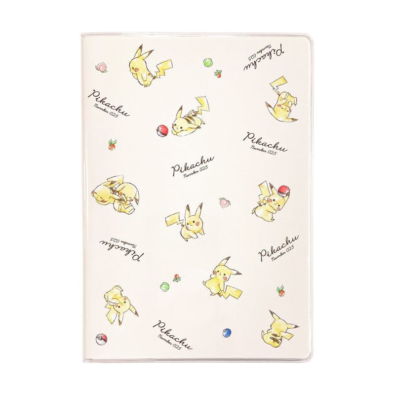 Notebook B6 Monthly Pokemon Pikachu Number025