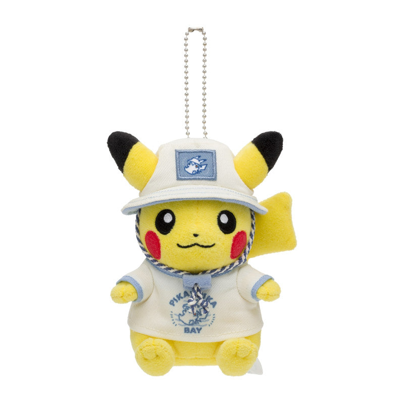 Plush Keychain Pikachu Leisure Style Version Pokemon Center Tokyo Bay R
