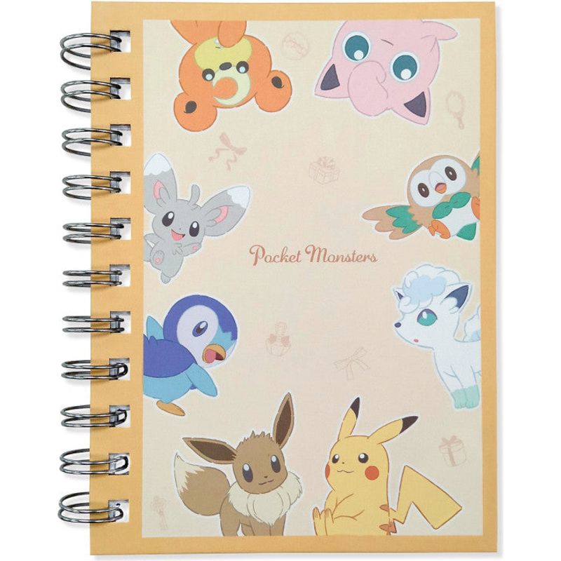 Ringed Notebook Gather Together Pokemon