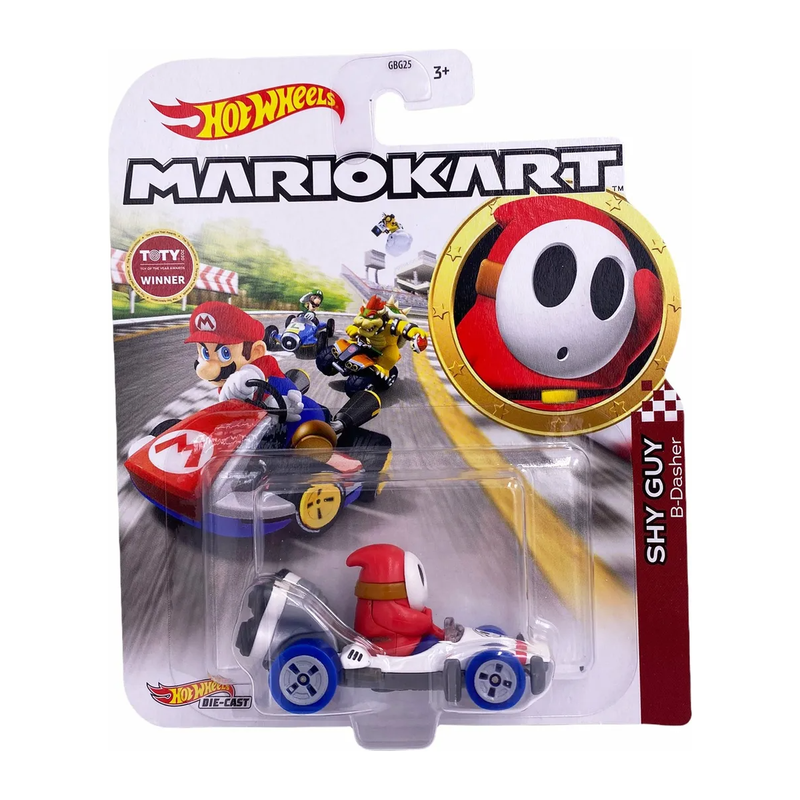 Hot Wheels Mario Kart Die Cast Shy Guy