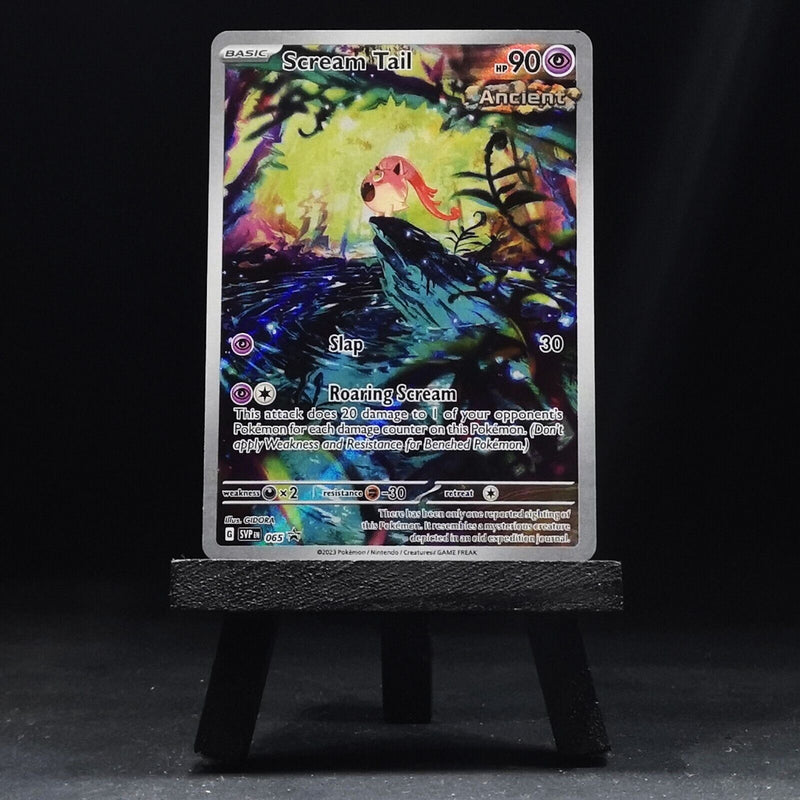 Scream Tail 065 SVP EN Pokemon Paradox Rift ETB PROMO Trading Card Rare Holo