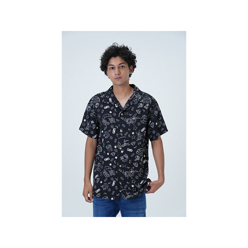 Shirt S All-Over Pattern Black Gear 5 One Piece