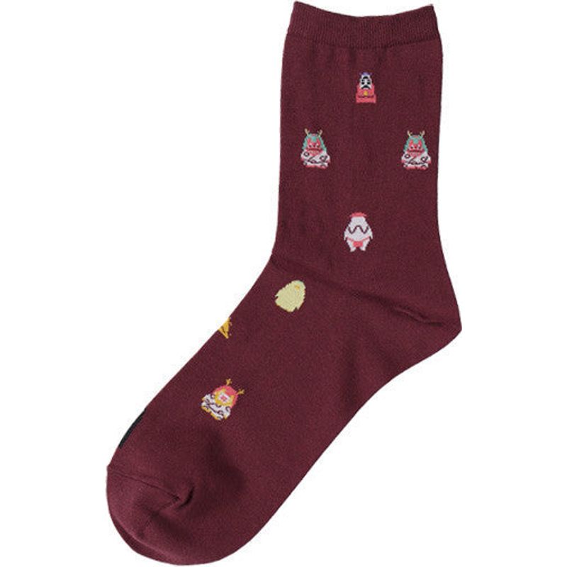 Short Socks Crimson Spirited Away